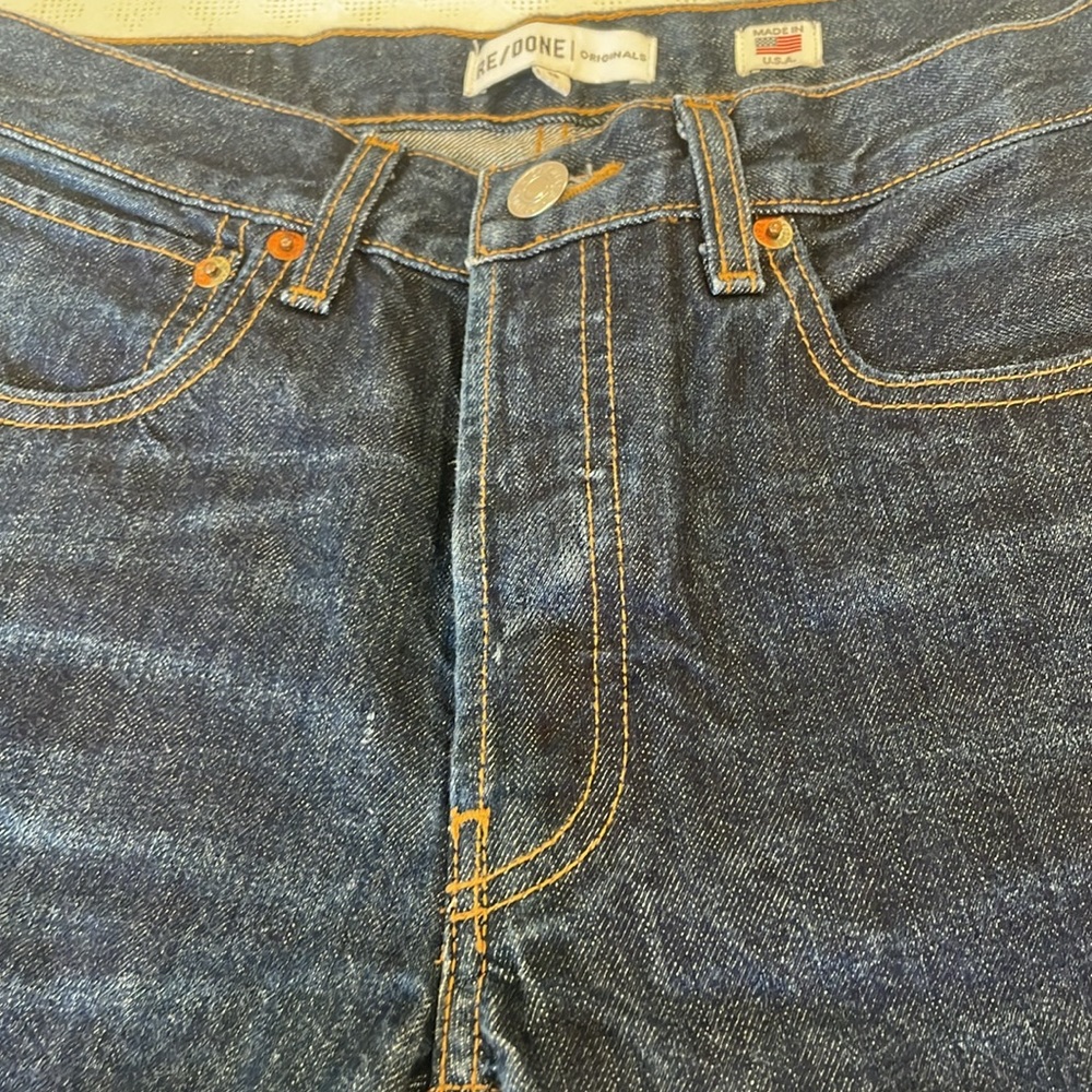 Re/Done Classic Self Corps Jeans 28 - Picture 14 of 15